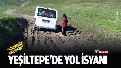 Yeşiltepe&rsquo;de yol isyanı: &ldquo;G&uuml;c&uuml;m&uuml;z kalmadı&rdquo;
