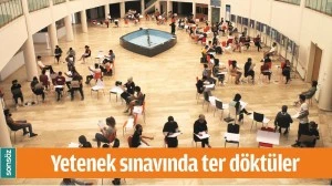 YETENEK SINAVINDA TER D&Ouml;KT&Uuml;LER
