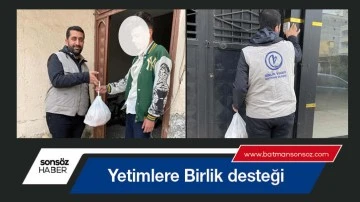 Yetimlere Birlik desteği