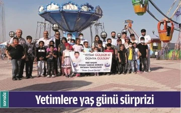 YETİMLERE YAŞ G&Uuml;N&Uuml; S&Uuml;RPRİZİ