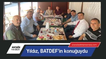 Yıldız, BATDEF'in konuğuydu
