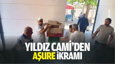 Yıldız Cami&rsquo;den aşure ikramı&hellip;