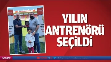 Yılın antren&ouml;r&uuml; se&ccedil;ildi
