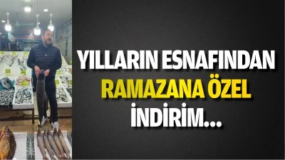Yılların esnafından ramazana &ouml;zel indirim&hellip;