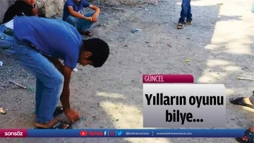 Yılların oyunu bilye&hellip;