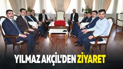 Yılmaz Ak&ccedil;il&rsquo;den ziyaret