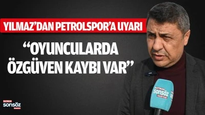 Deva Başkanı&rsquo;ndan Petrolspor&rsquo;a uyarı: &ldquo;Oyuncuların &ouml;zg&uuml;ven kaybı var&rdquo;