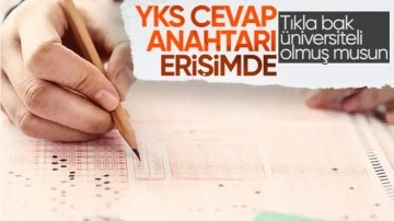 YKS cevap anahtarı erişime a&ccedil;ıldı