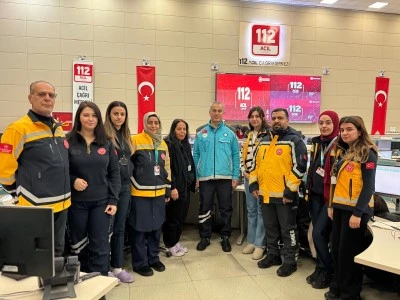Yoğun kar yağışına karşı sağlık ekipleri seferber oldu