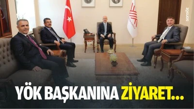 Y&Ouml;K başkanına ziyaret&hellip;