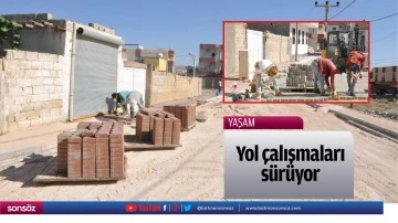 Yol &ccedil;alışmaları s&uuml;r&uuml;yor