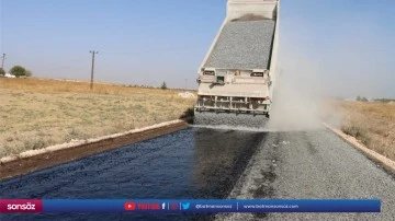 Yol yapım &ccedil;alışmaları s&uuml;r&uuml;yor
