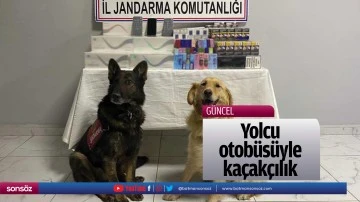 Yolcu otob&uuml;s&uuml;yle ka&ccedil;ak&ccedil;ılık