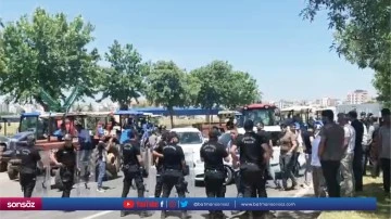 Yollar kesildi, iş makinalarına saldırıldı, ekipler tehdit edildi!