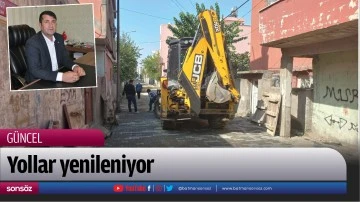 Yollar yenileniyor