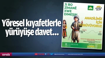 Y&ouml;resel kıyafetlerle y&uuml;r&uuml;y&uuml;şe davet&hellip;