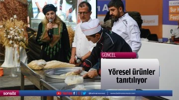 Y&ouml;resel &uuml;r&uuml;nler tanıtılıyor