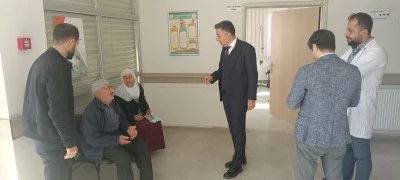 Y&uuml;cebağ Aile Sağlığı Merkezi&rsquo;nde inceleme
