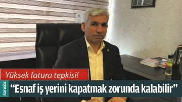Y&Uuml;KSEK FATURA TEPKİSİ!