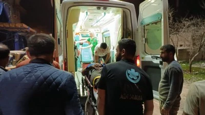 Y&uuml;ksekten d&uuml;şen inşaat iş&ccedil;isi yaralandı
