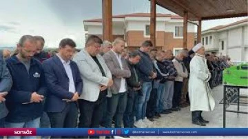 Y&uuml;ksekten d&uuml;şerek vefat eden iş&ccedil;i defnedildi