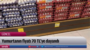 Yumurtanın fiyatı 70 TL&rsquo;ye dayandı