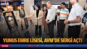 Yunus Emre Lisesi, AVM&rsquo;de sergi a&ccedil;tı