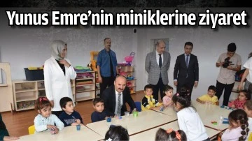 Yunus Emre&rsquo;nin miniklerine ziyaret