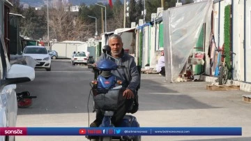 Yunus usta konteyner kentte arızaları gideriyor