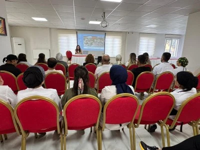 Yurt personeline hijyen eğitimi verildi