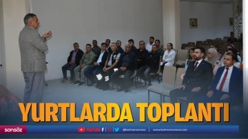 Yurtlarda toplantı