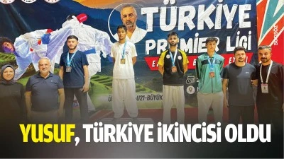 Yusuf, T&uuml;rkiye İkincisi oldu