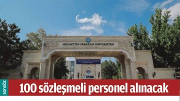 Y&Uuml;Z S&Ouml;ZLEŞMELİ PERSONEL ALINACAK