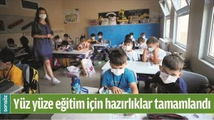 Y&Uuml;Z Y&Uuml;ZE EĞİTİM İ&Ccedil;İN HAZIRLIKLAR TAMAMLANDI