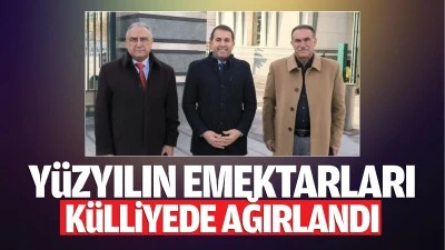 Y&uuml;zyılın emektarları, k&uuml;lliyede ağırlandı