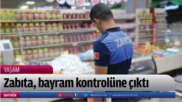 Zabıta, bayram kontrol&uuml;ne &ccedil;ıktı