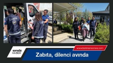 Zabıta, dilenci avında