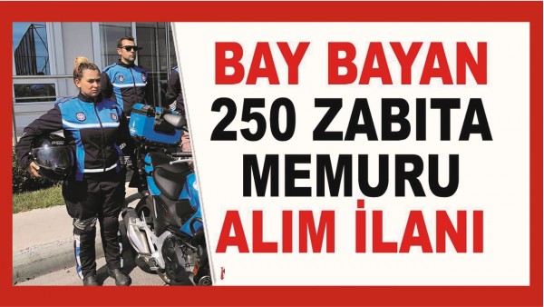 ZABITA MEMURU ALINACAK