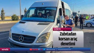 Zabıtadan korsan ara&ccedil; denetimi