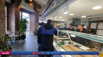 Zabıtadan yılbaşı denetimi