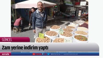 Zam yerine indirim yaptı