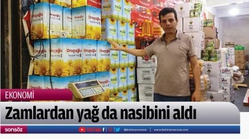 Zamlardan yağ da nasibini aldı