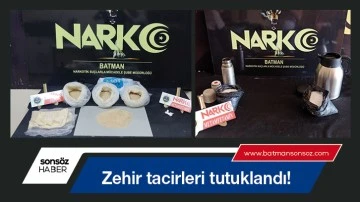 Zehir tacirleri tutuklandı!