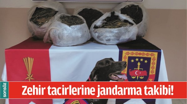 ZEHİR TACİRLERİNE JANDARMA TAKİBİ!