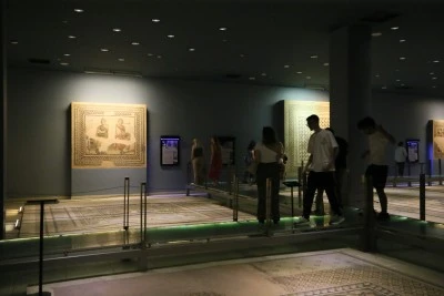 Zeugma Mozaik M&uuml;zesi'nde Kurban Bayramı hareketliliği