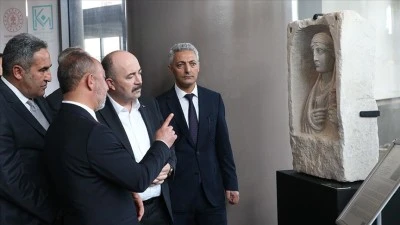 Zeugma Mozaik M&uuml;zesi'ndeki 51 eser sergilendi