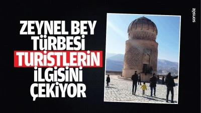 Zeynel Bey T&uuml;rbesi turistlerin ilgisini &ccedil;ekiyor
