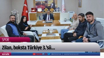 Zilan, boksta T&uuml;rkiye 3.&rsquo;s&uuml;&hellip;