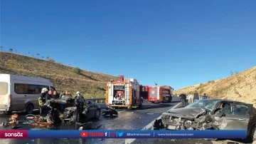 Zincirleme trafik kazasında 1 kişi &ouml;ld&uuml;, 6 kişi yaralandı
