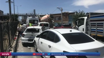 Zincirleme trafik kazasında 4 kişi yaralandı